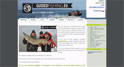Desktop Screenshot of guidedfishing.eu